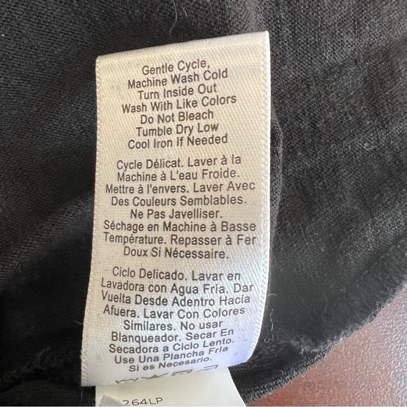 NATION LTD Anthropologie Jules Puff Sleeve Mini Shift Dress Black Size Small - Picture 10 of 11